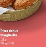 pizza donut margherita