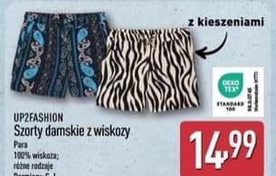 szorty damskie z wiskozy