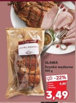 Sława szynka wędzona 100g