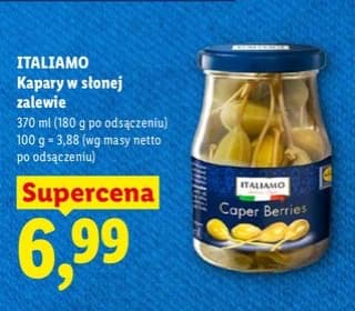 kapary w słonej zalewie