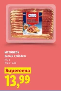 boczek z miodem