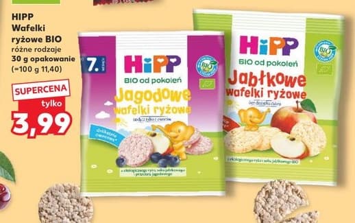 wafelki ryżowe BIO różne rodzaje