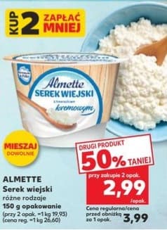 serek wiejski kremowy