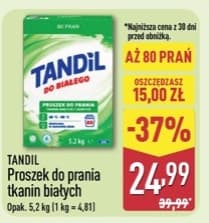 proszek do prania tkanin białych
