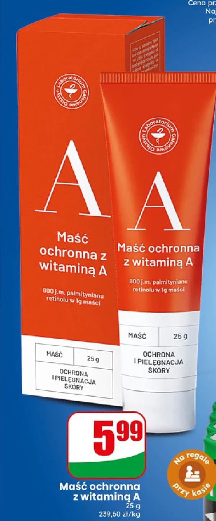maść ochronna z witaminą A