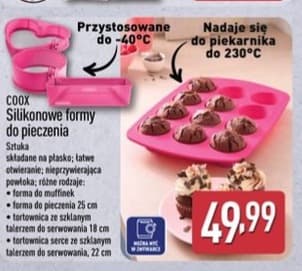 silikonowe formy do pieczenia
