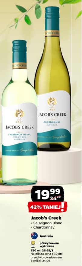 Jacob's Creek wino białe 750ml