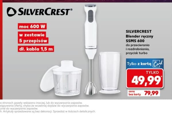 blender ręczny 600W