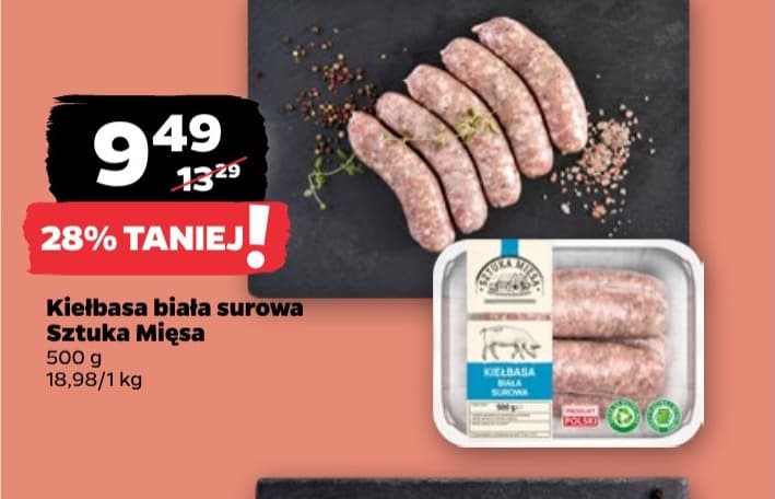 kiełbasa biała surowa