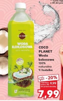 woda kokosowa 100% naturalna