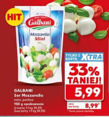 ser mozzarella mini perline