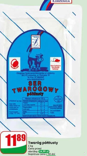 twaróg półtłusty