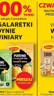 wszystkie galaretki i budynie