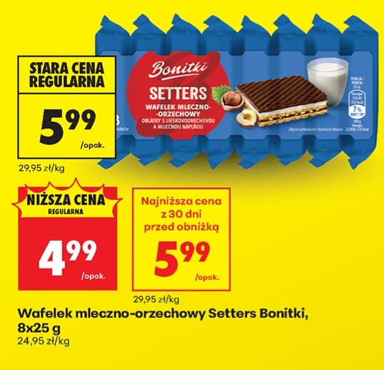 wafelek mleczno-orzechowy