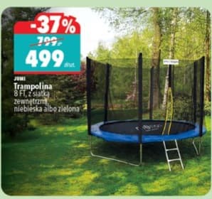 trampolina 8 ft z siatką zewnętrzną