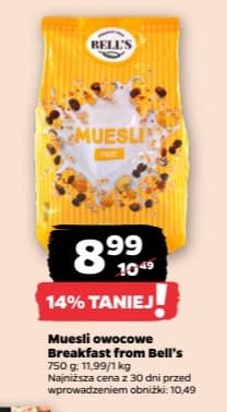 muesli owocowe