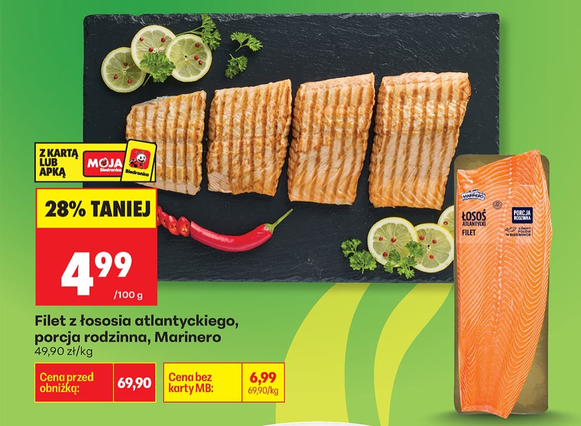 filet z łososia atlantyckiego