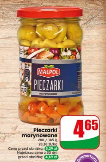 pieczarki marynowane