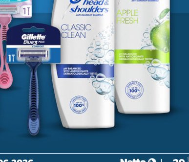 Wszystkie wybrane produkty Old Spice, Gillette i Head & Shoulders
