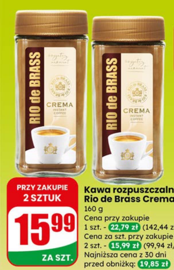 kawa rozpuszczalna crema