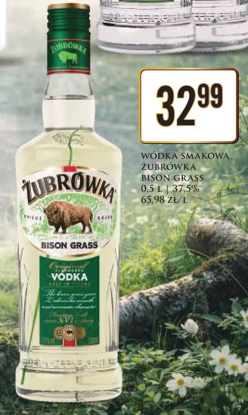 Żubrówka wódka smakowa bison grass 0.5l