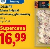 kalmar indyjski patroszony, glazurowany