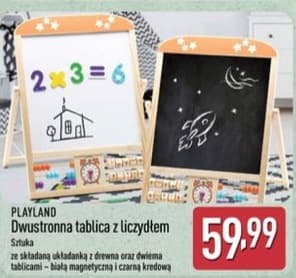 dwustronna tablica z liczydłem