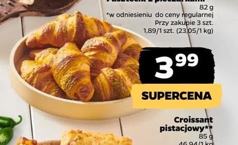 croissant pistacjowy