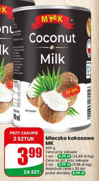 mleczko kokosowe