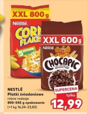płatki śniadaniowe różne rodzaje