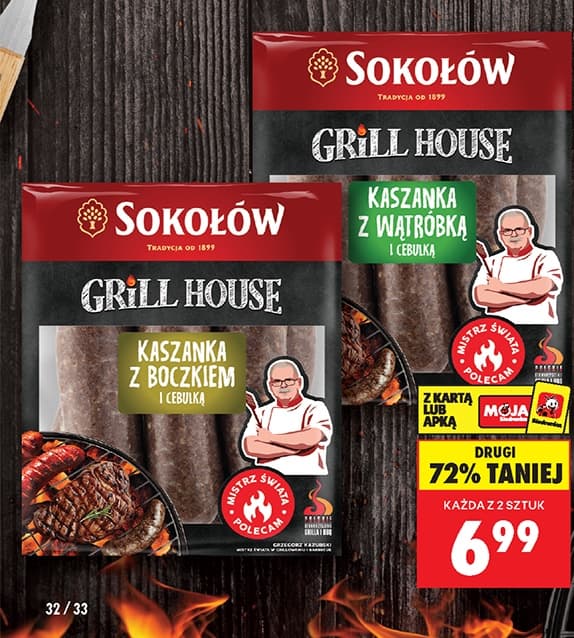 kaszanka z wątrobką i cebulką