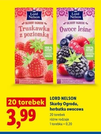 herbatka z kawałkami owoców Skarby Ogrodu