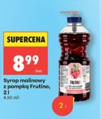 syrop malinowy z pompką