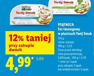 ser twarogowy w plastrach Twój Smak