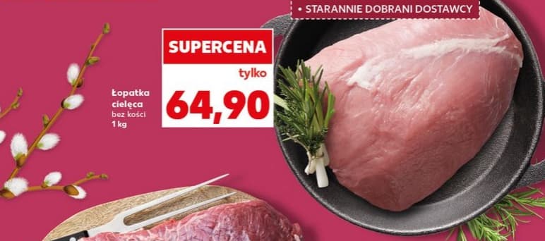 łopatka cielęca bez kości