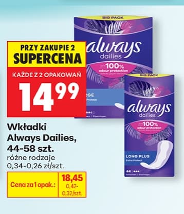 wkładki dailies