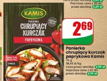panierka chrupiący kurczak paprykowa