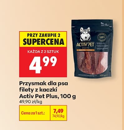 Przysmak dla psa filety z kaczki