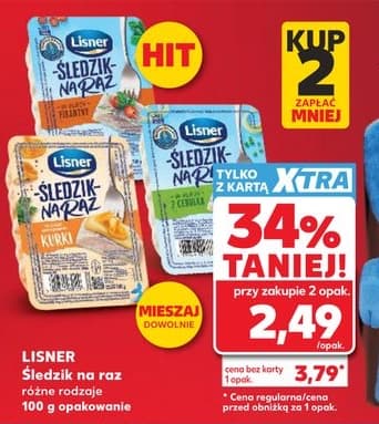 śledzik na raz różne rodzaje