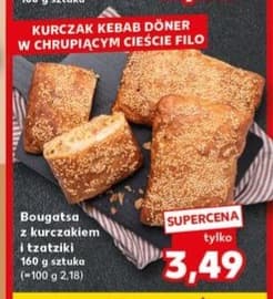 bougatsa z kurczakiem i tzatziki