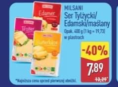 sery żółte w plastrach