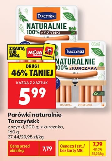 parówki naturalne
