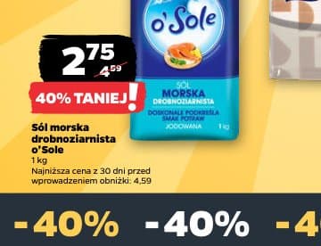 sól morska drobnoziarnista