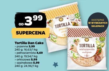 tortilla orkiszowa