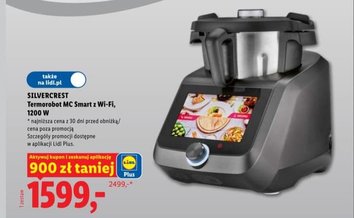 termorobot MC Smart z Wi-Fi, 1200 W
