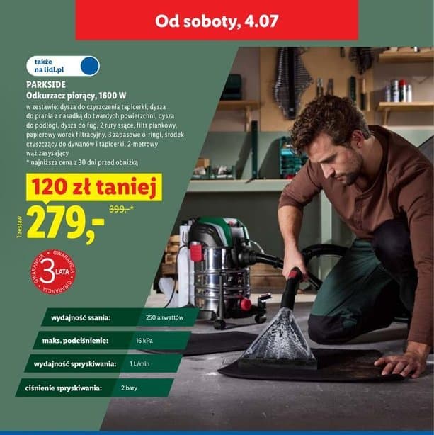 odkurzacz piorący
