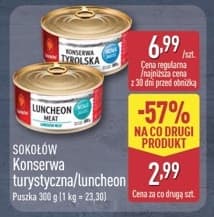 konserwa turystyczna/luncheon