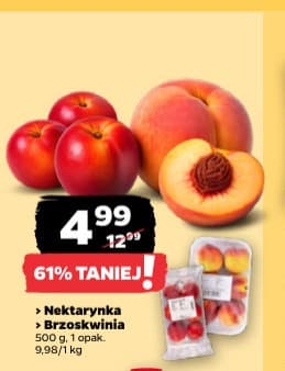 brzoskwinia lub nektarynka