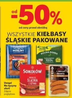 Wszystkie kiełbasy śląskie pakowane