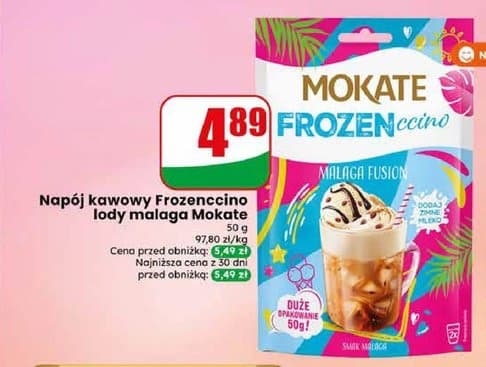 napój kawowy Frozzenccino lody malaga